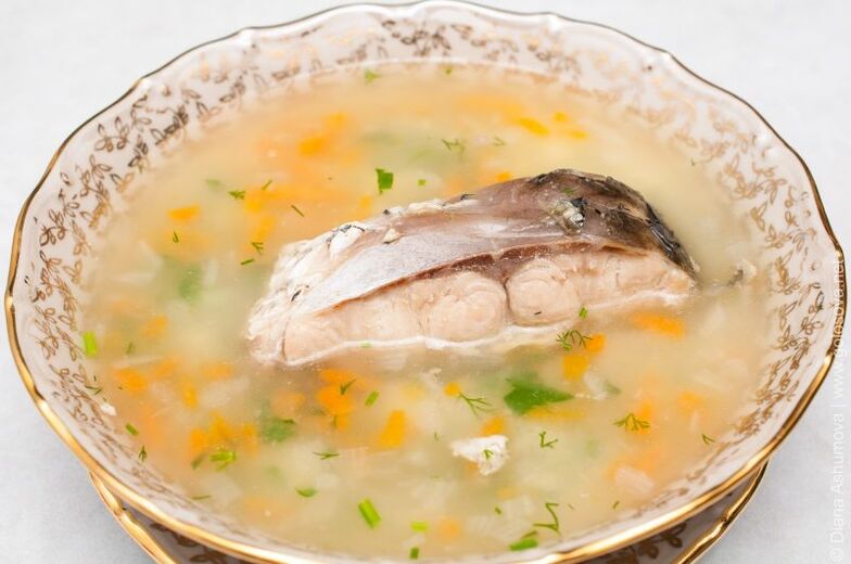 fish soup for diet 6 petals