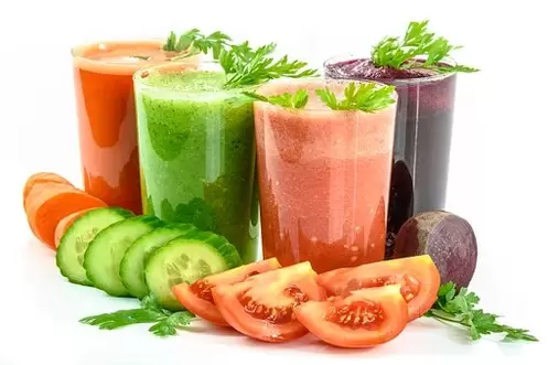 vegetable juices for a drinking diet